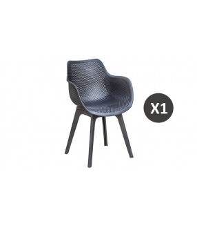 Fauteuil SCANDI en pvc perforé