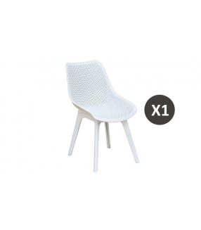 Chaise SCANDI en pvc perforé