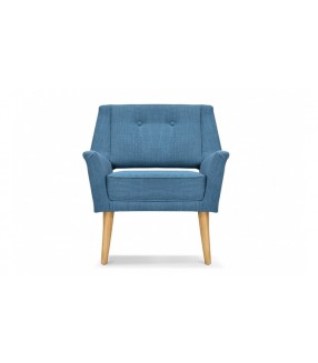 Fauteuil design rétro bleu...